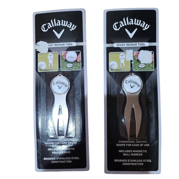 Callaway Golf Divot Repair Tool, 2 Pack *NEW* - Picture 1 of 1